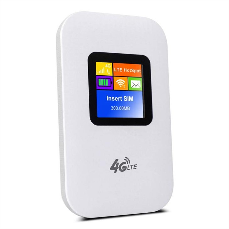 4G LTE Router nrog LCD npo