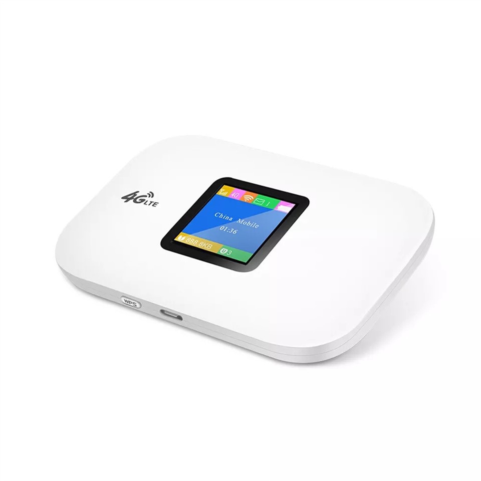 LCD Screen 4G LTE Hotspot Cellular Router
